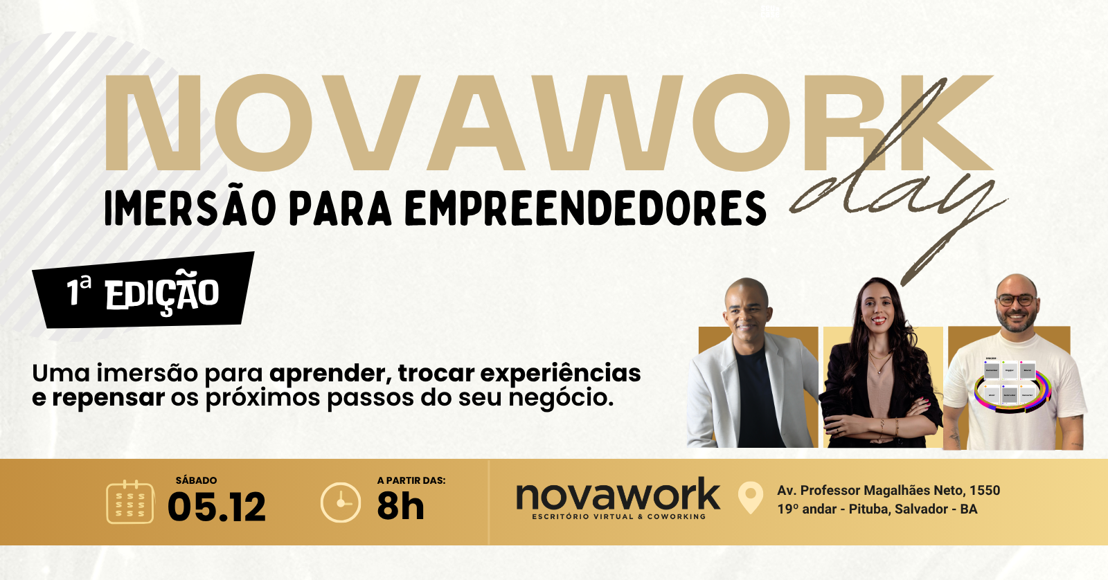 Imagem da fonte — Novawork Day (1ª Edição)