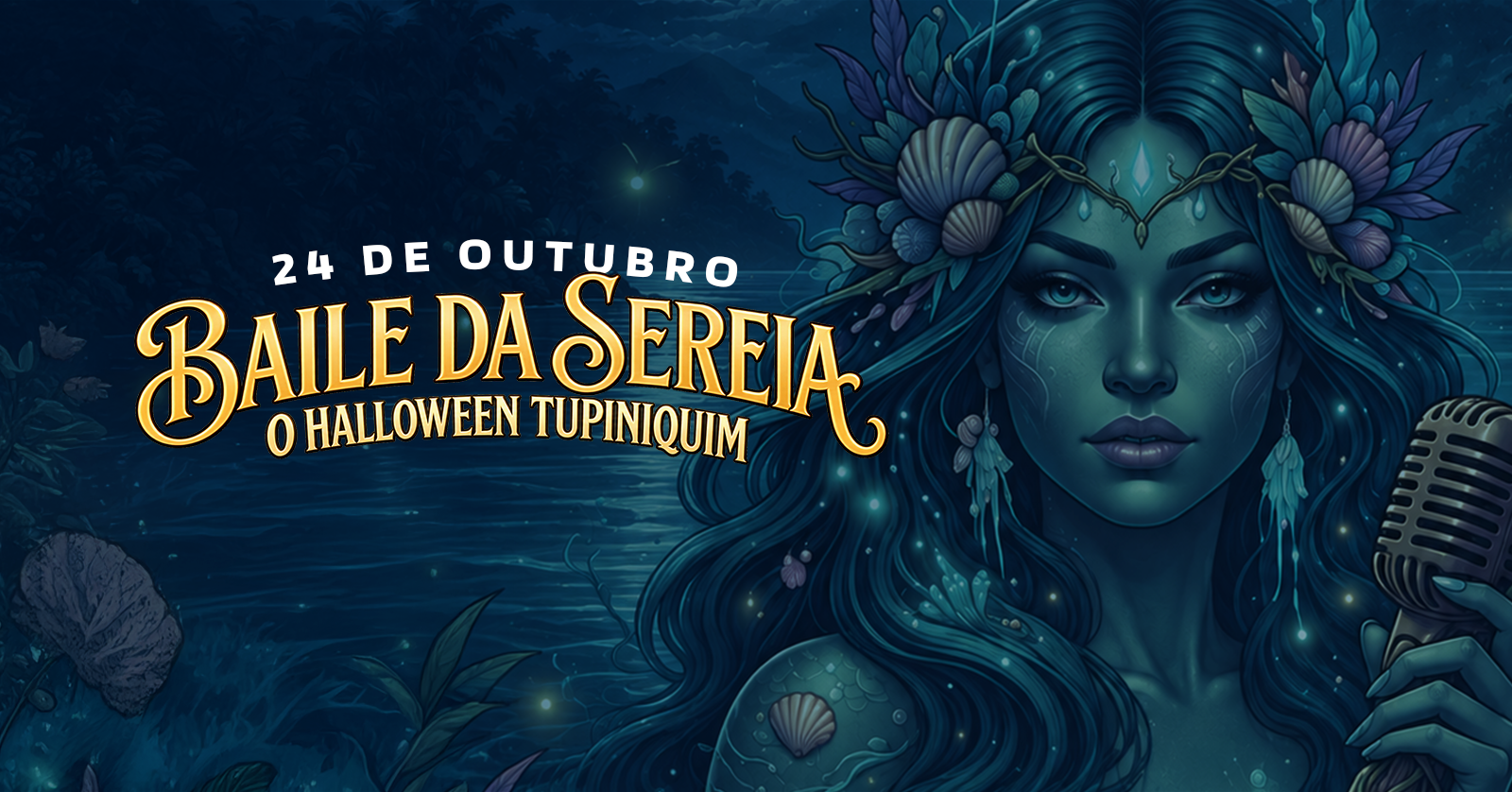 Baile da Sereia - o Halloween Tupiniquim