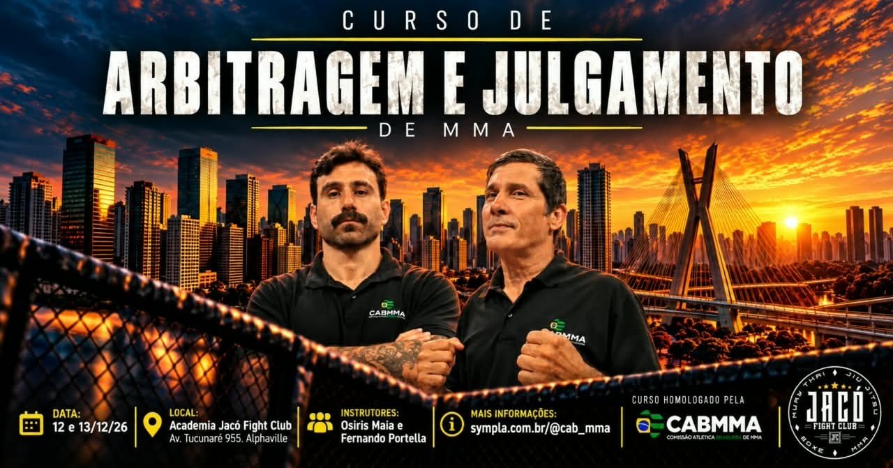 Imagem publicada pela fonte para Curso de Arbitragem e Julgamento de MMA