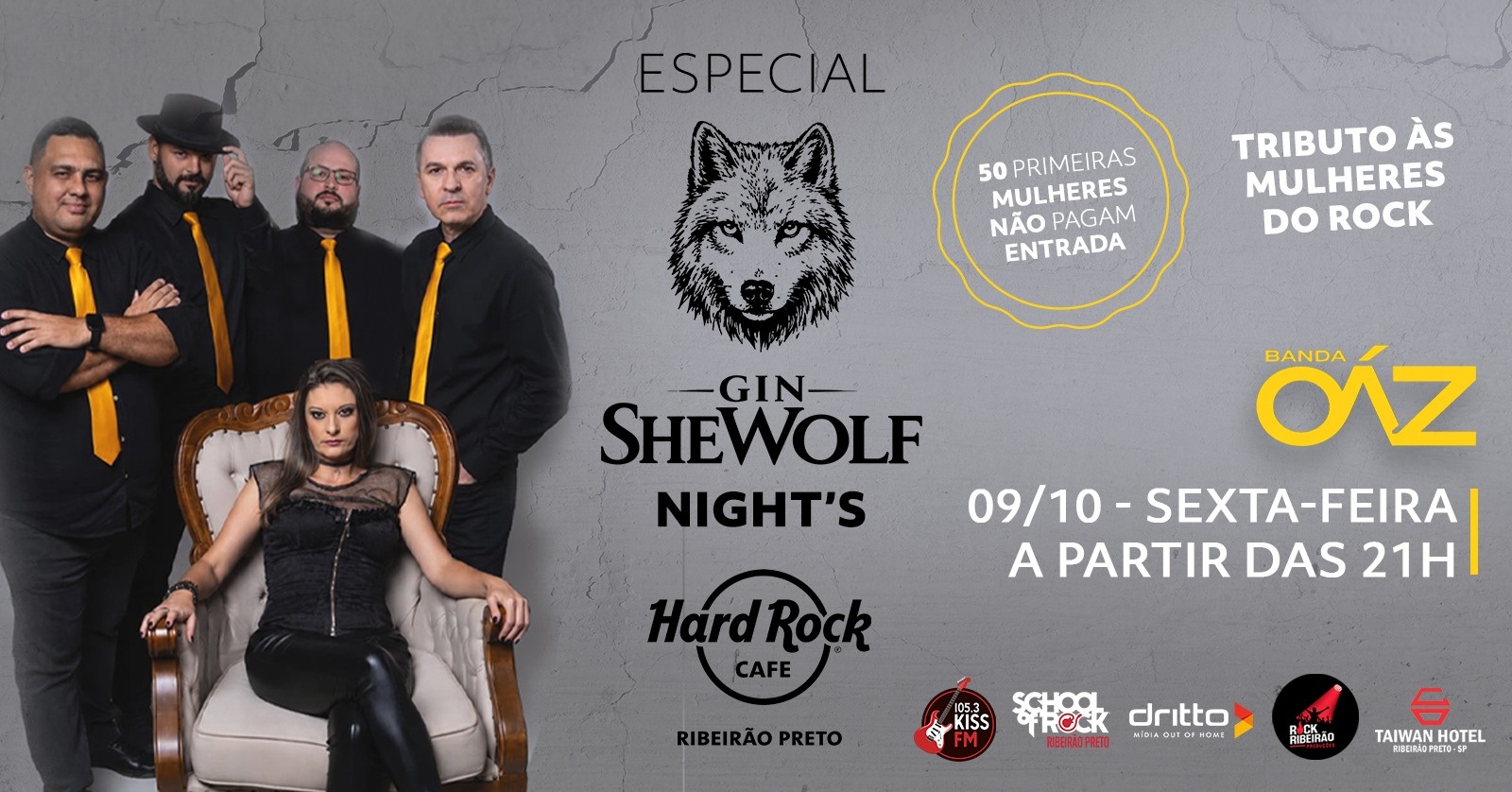 OÁZ no Hard Rock Cafe Ribeirão Preto - Ribeirão Preto, SP