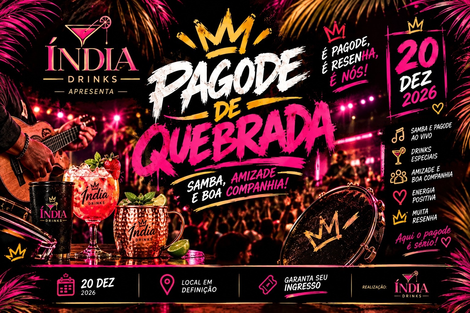 Pagode De Quebrada - São Paulo, SP