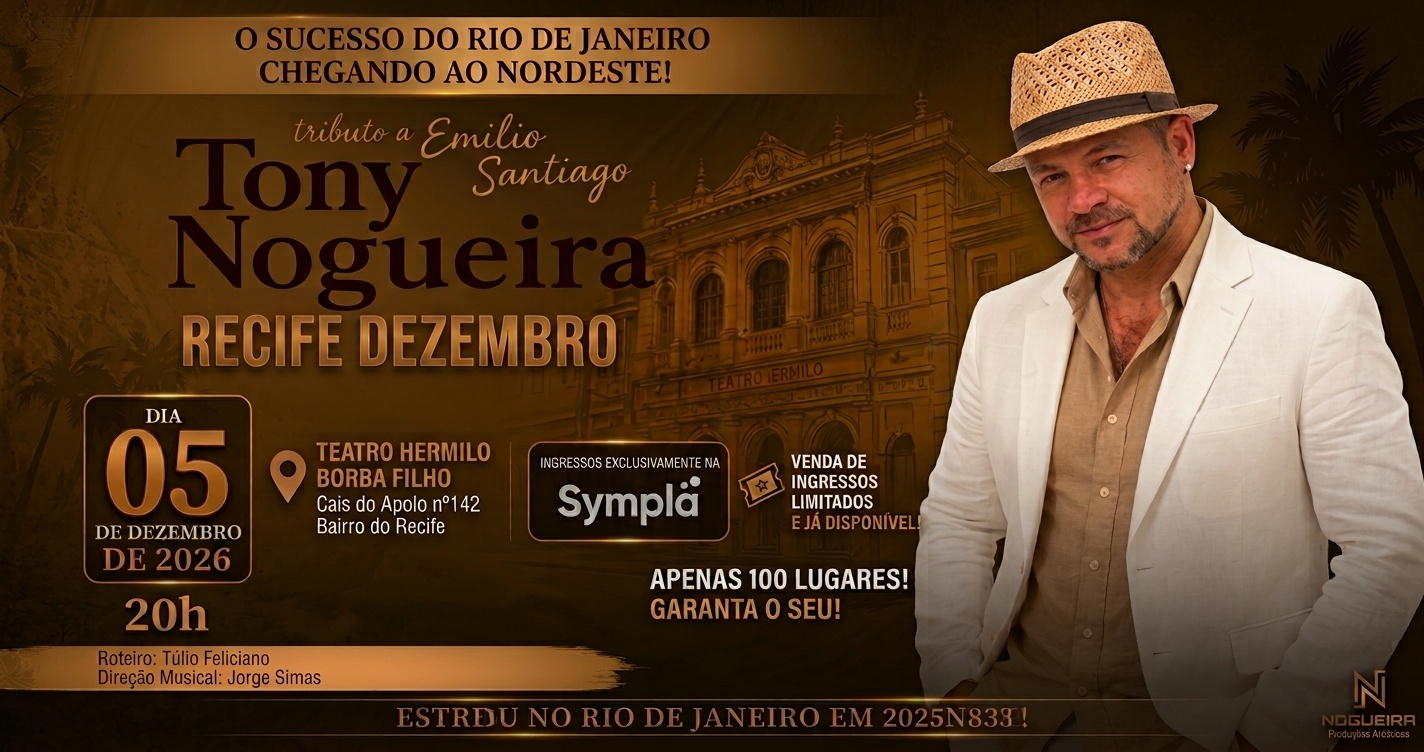 Imagem da fonte — Tony Nogueira - Tributo a Emílio Santiago