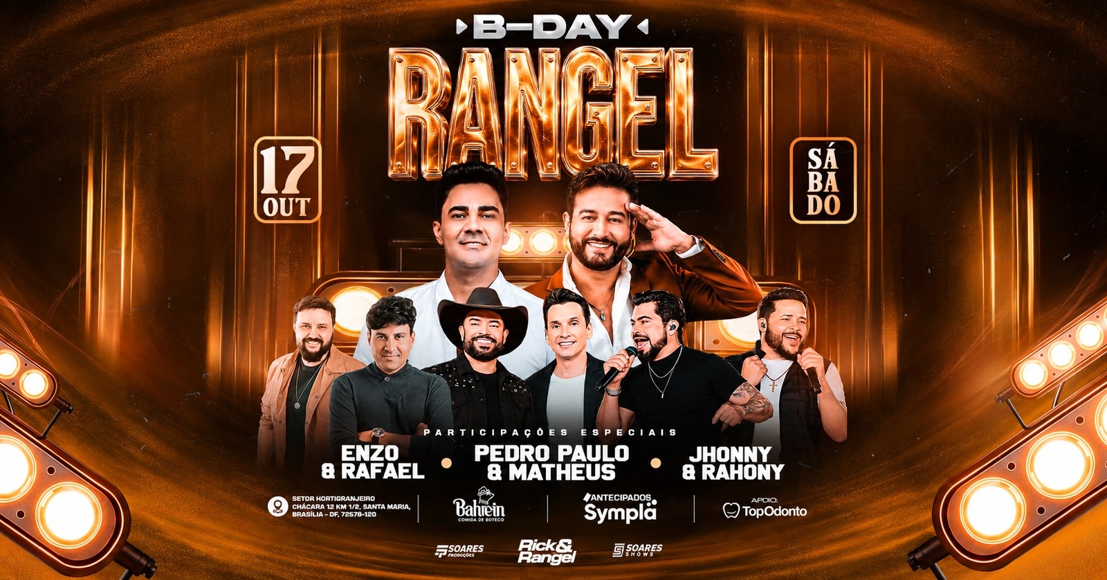 Imagem da fonte — Rick & Rangel no Bahrein | B-Day Rangel