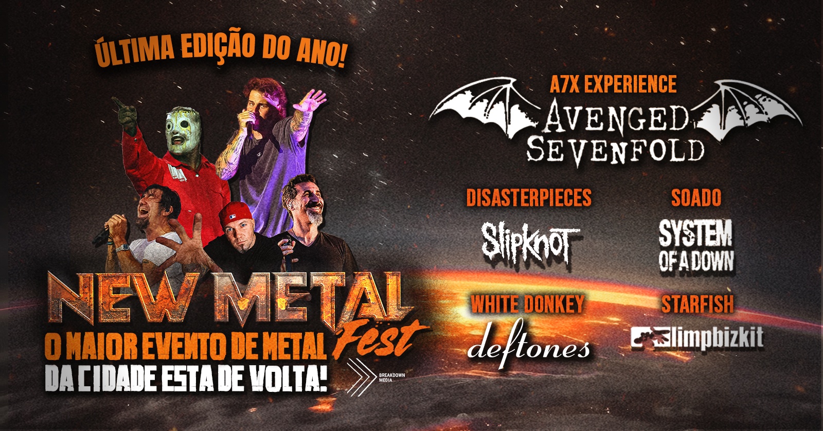 Imagem da fonte — New Metal Fest - Última edição do ano!