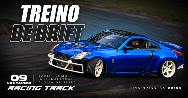 Imagem do evento TREINO DE DRIFT - 09/11 (Kartódromo Aldeia da Serra)