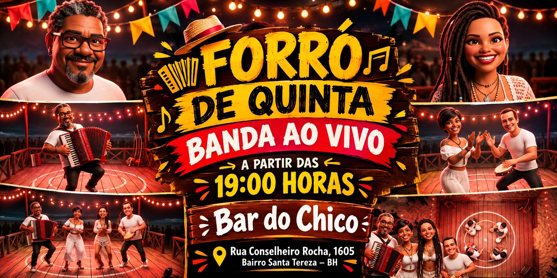 Imagem da fonte — FORRÓ DE QUINTA BANDA AO VIVO