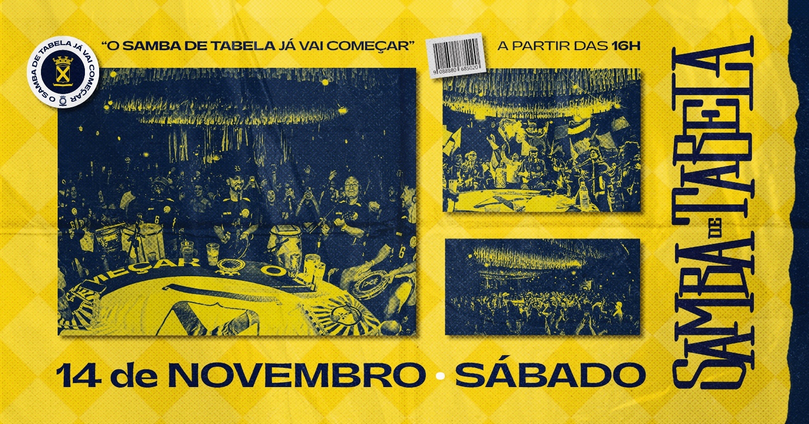 Samba de Tabela - Último do ano - 14/11/2026 - São Bernardo do Campo, SP