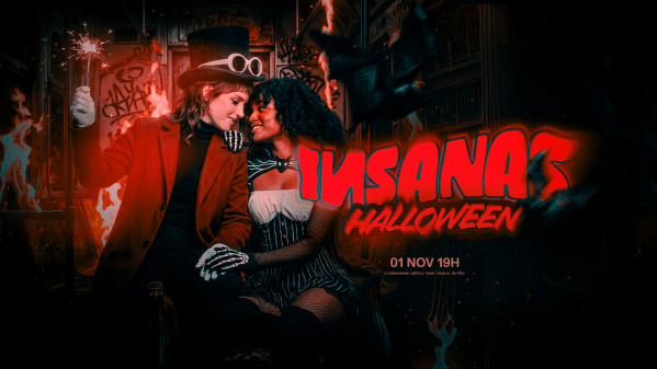 Imagem do evento Insanas halloween | Evento sáfico RJ | Lapa