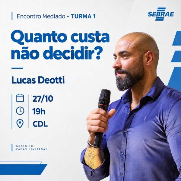 Imagem do evento Quanto custa não decidir - Encontro Mediado - TURMA 1