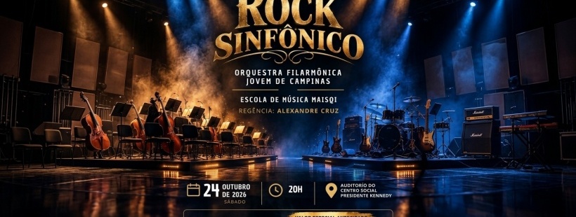 ROCK SINFÔNICO em Campinas - Sympla