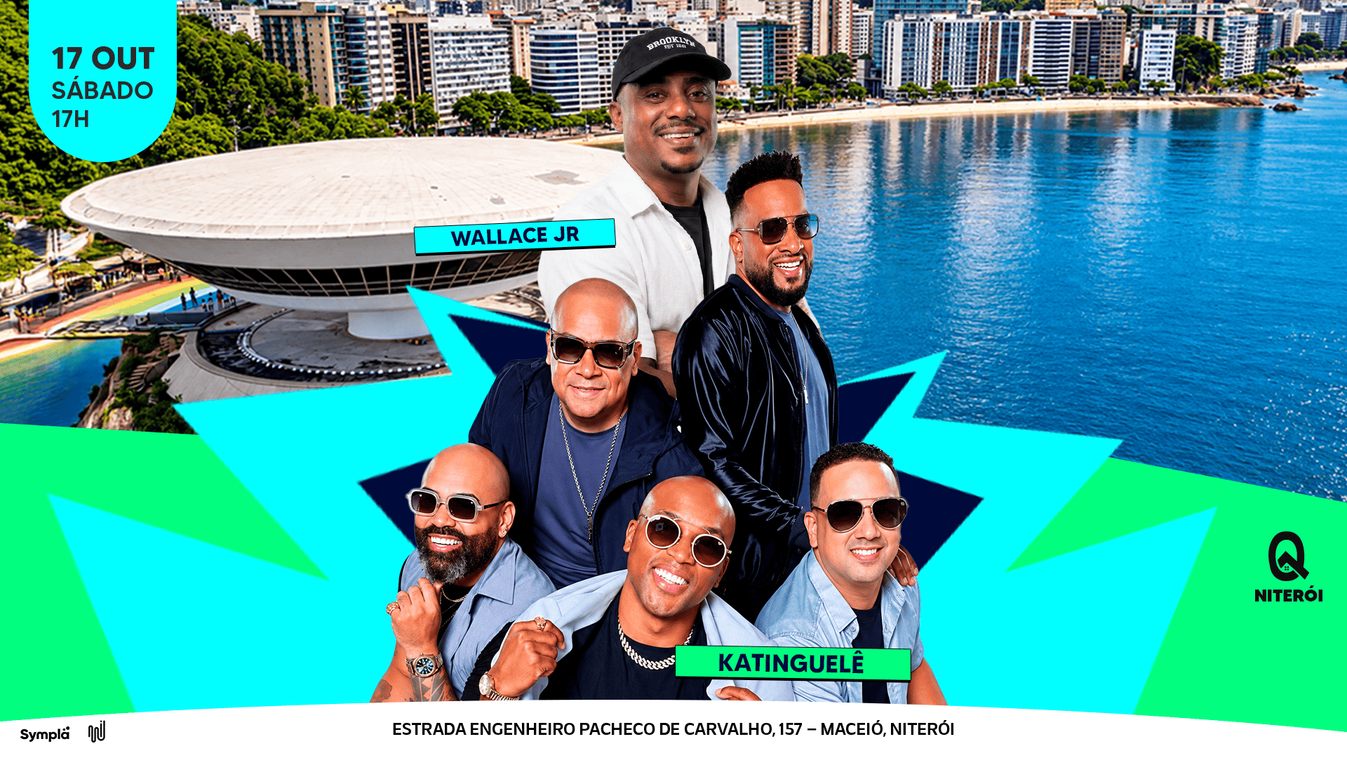 KATINGUELÊ + WALLACE JR. na BATUQ NITERÓI!! - Niterói, RJ