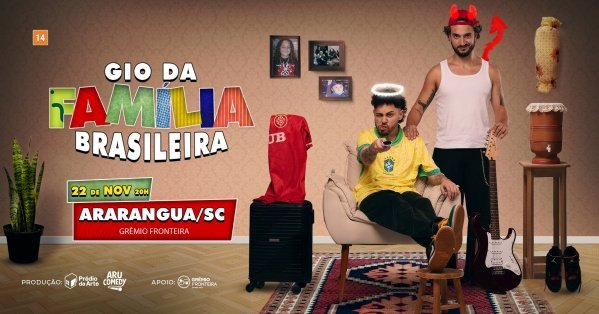 Imagem do evento Gio Lisboa em: Gio da Família Brasileira