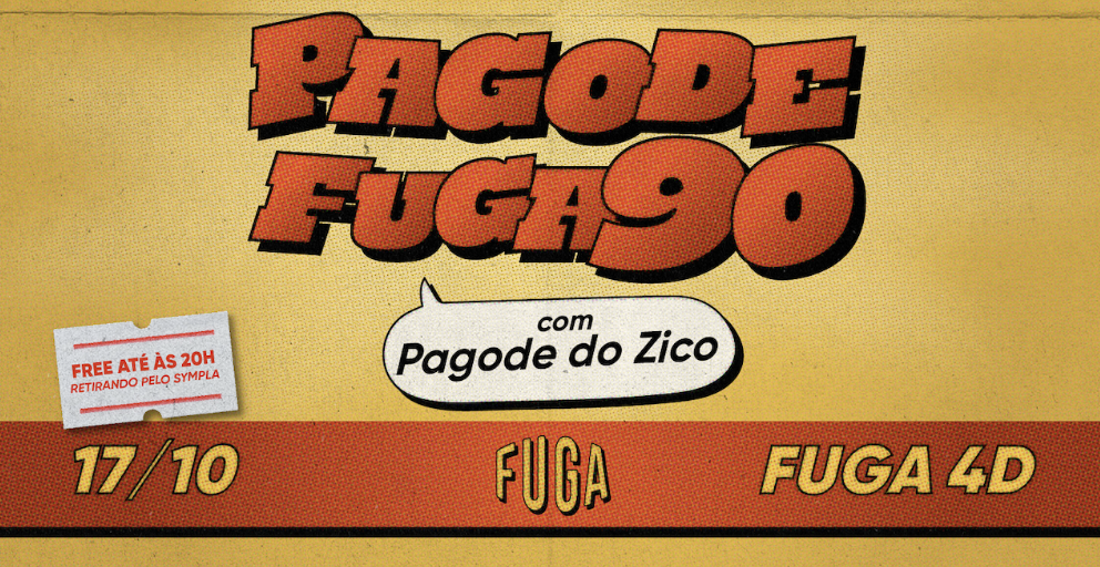 Imagem da fonte — 17.10| Pagode FUGA 90 com Zico