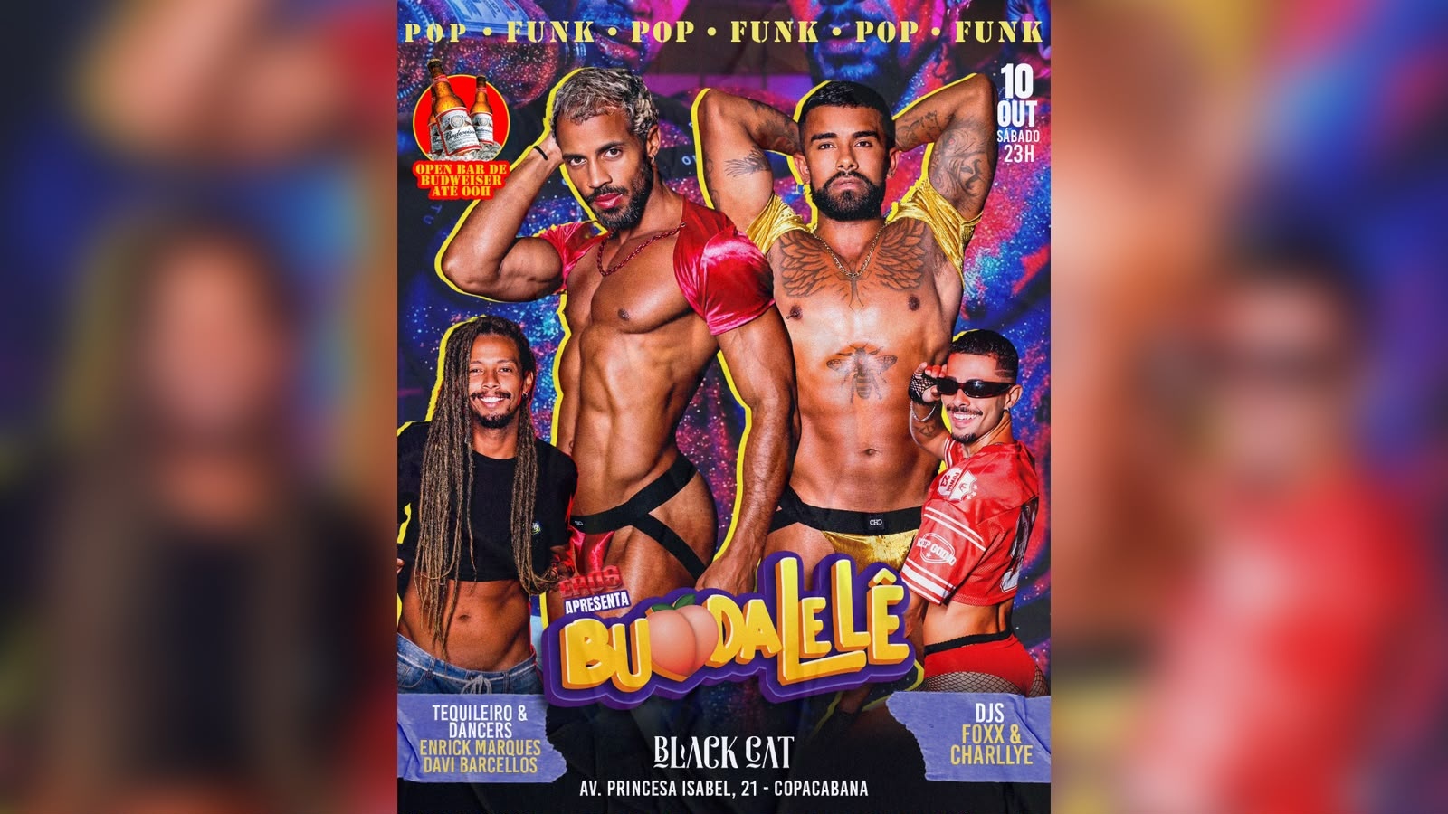 Imagem da fonte — Black Cat: BUNDALELÊ | Sábado - 10 de outubro - 23h