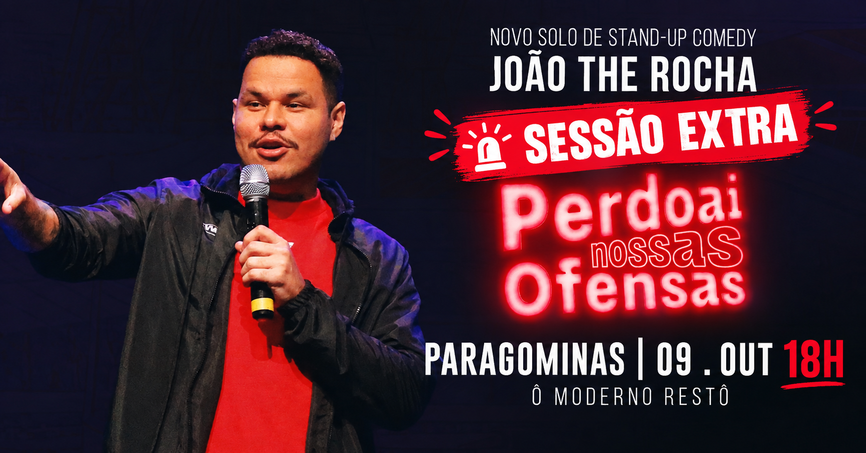 JOÃO THE ROCHA EM PARAGOMINAS 09/10 SESSÃO EXTRA