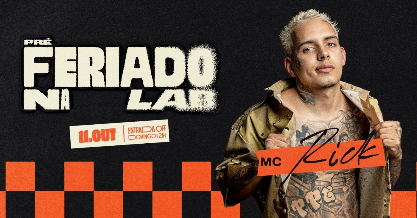 Imagen de la fuente — PRE FERIADO NA LAB COM MC RICK