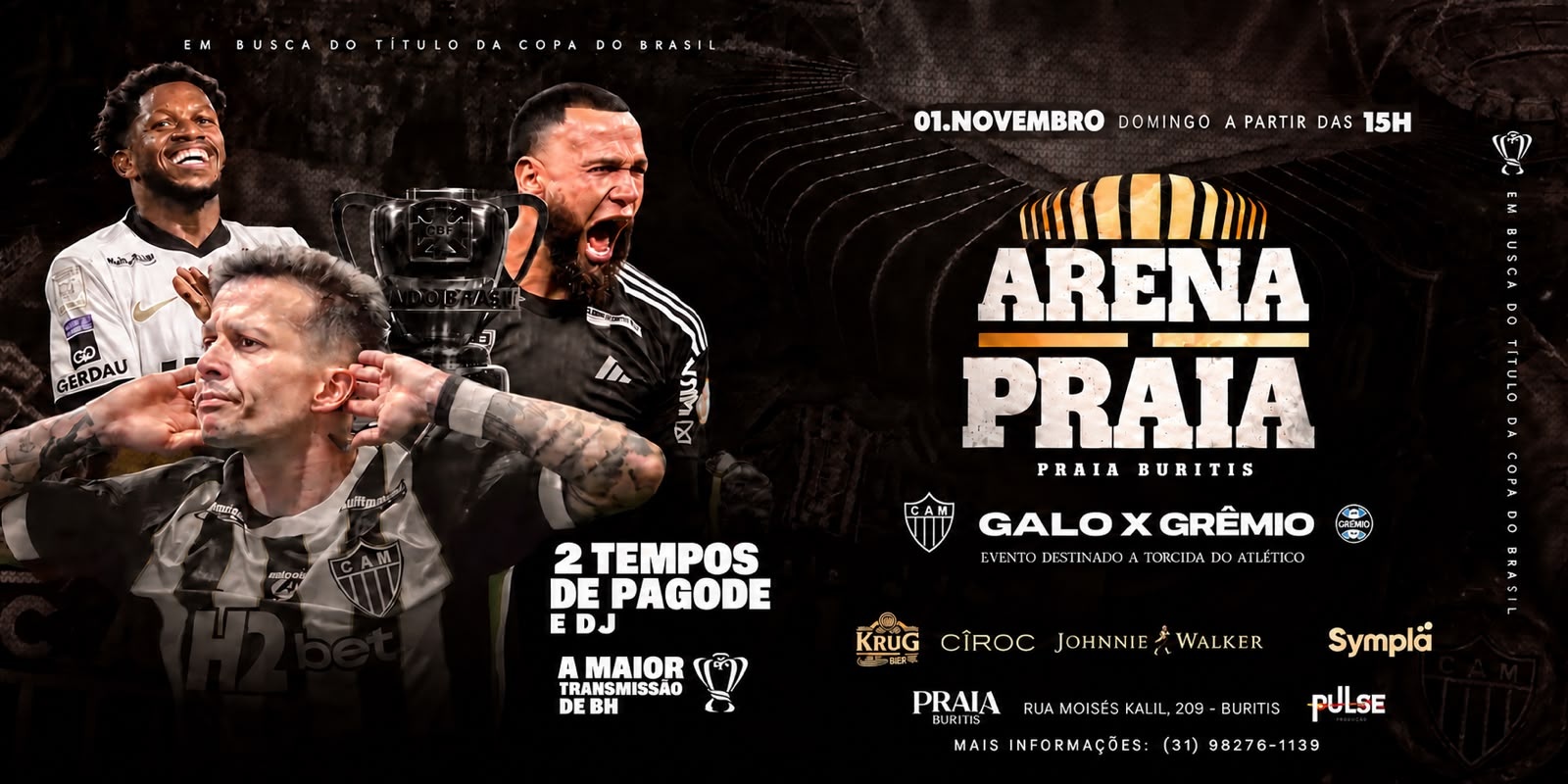 Imagen de la fuente — ARENA PRAIA - GALO X GRÊMIO
