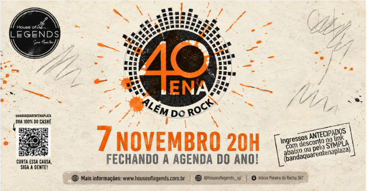 Imagem da fonte — Banda 40ena