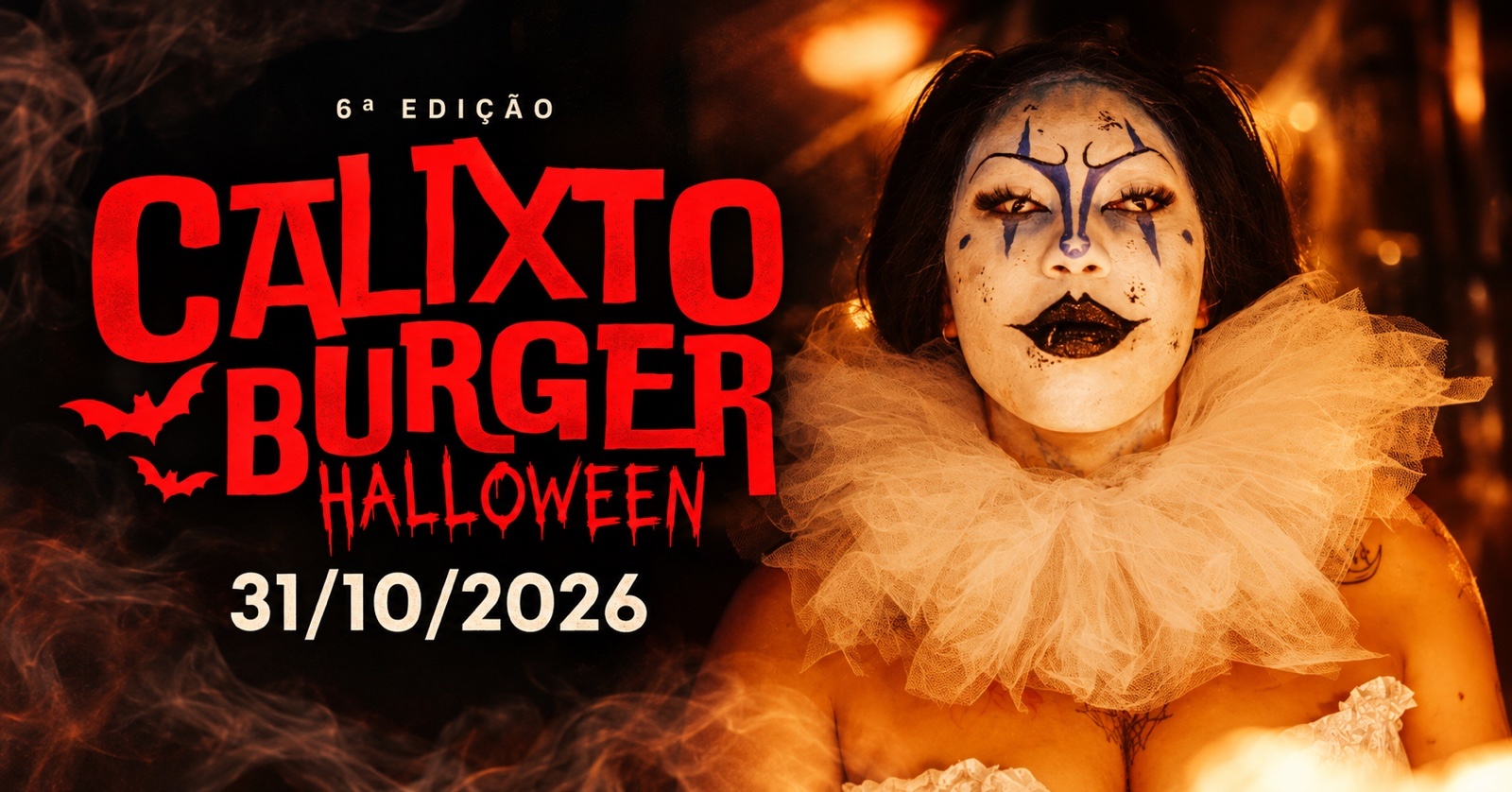 HALLOWEEN CALIXTO BURGER 2026 6ª EDIÇÃO - Paulínia, SP