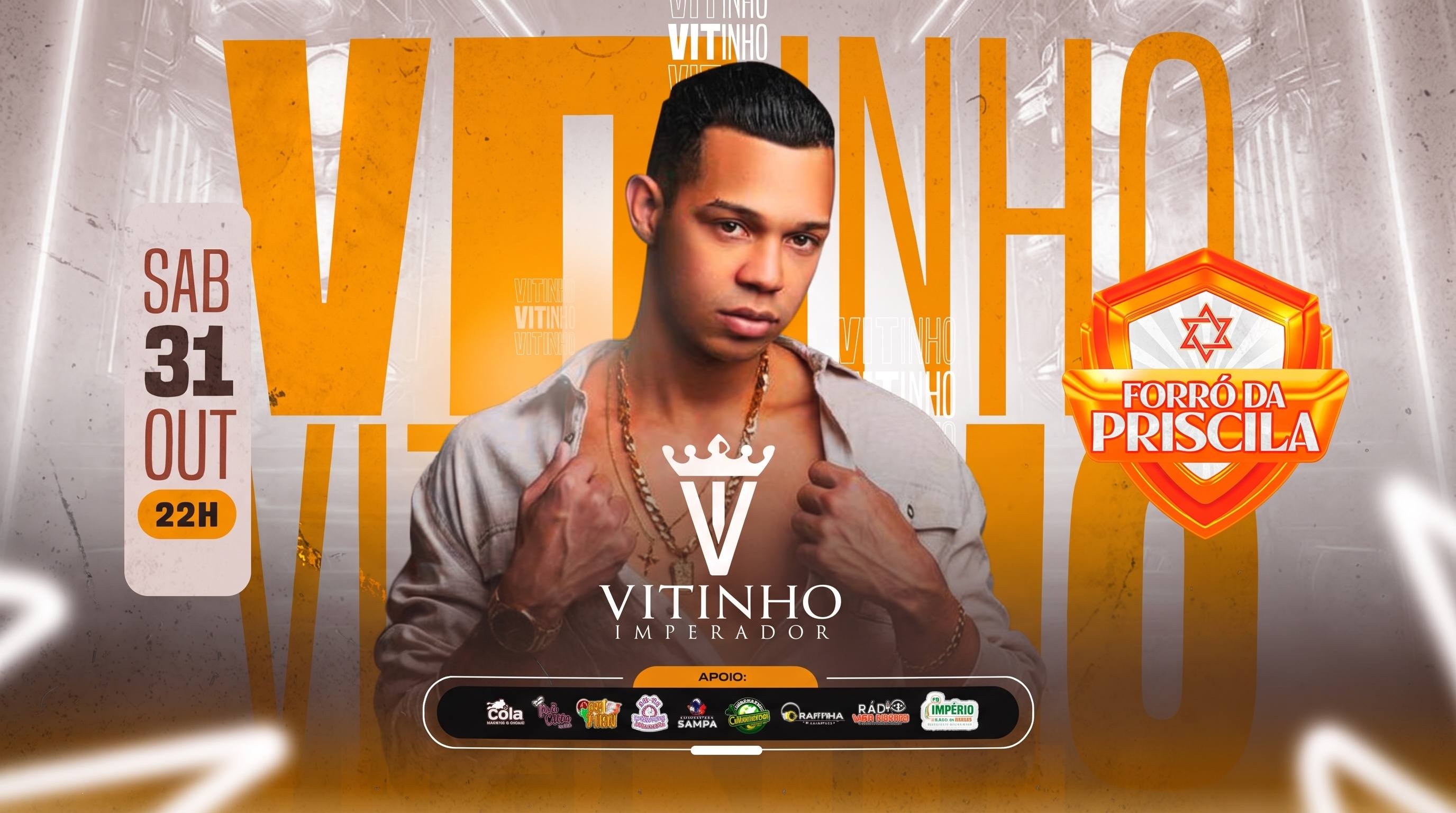 VITINHO IMPERADOR NO FORRÓ DA PRISCILA - São Paulo, SP