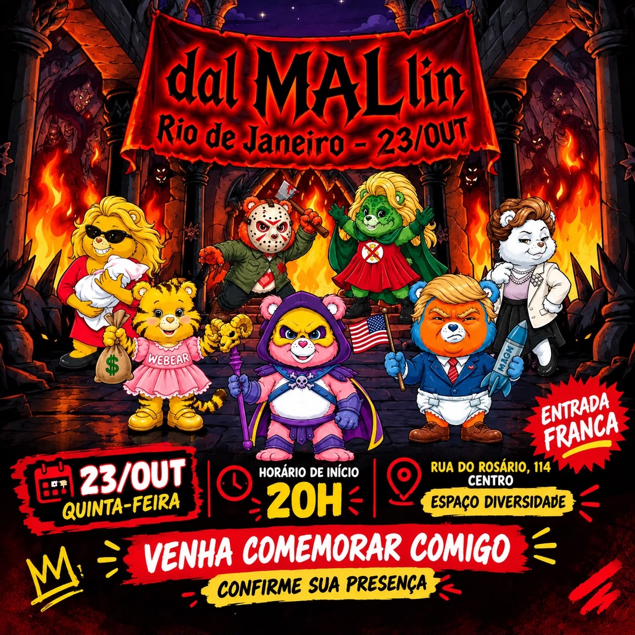 Imagen de la fuente — BDAY DO João - DAL MALIN 23 OUT - ENTRADA FRANCA