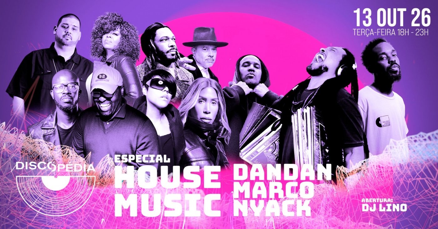 Source image — Discopédia Especial House Music| 13 De Outubro | Cortina