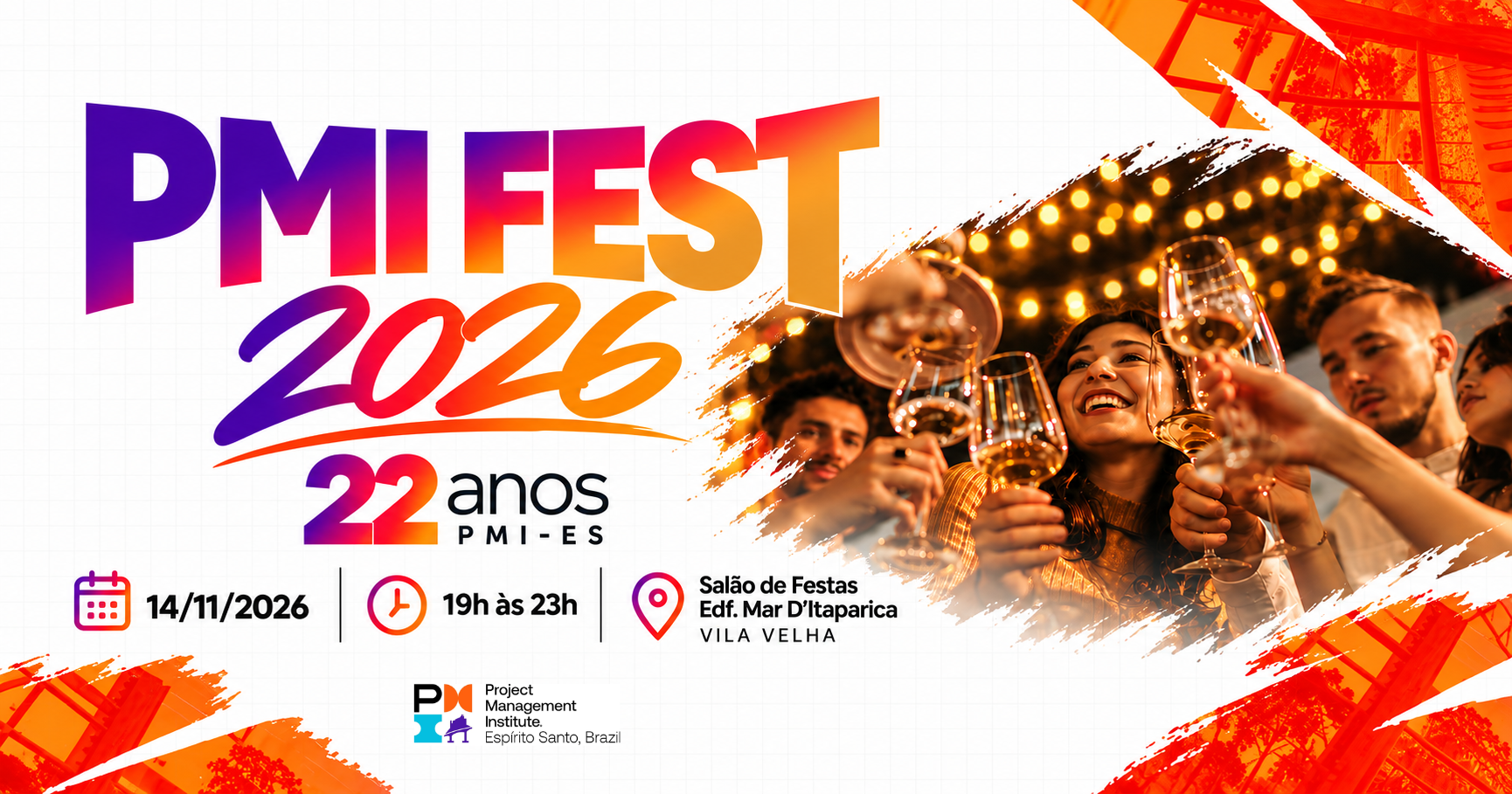 PMI Fest 2026 - Uma noite para conectar - Vila Velha, ES