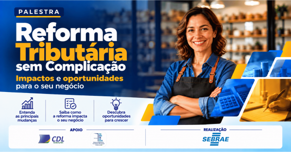 Imagem do evento PALESTRA: Reforma Tributária sem Complicação (Itabela)