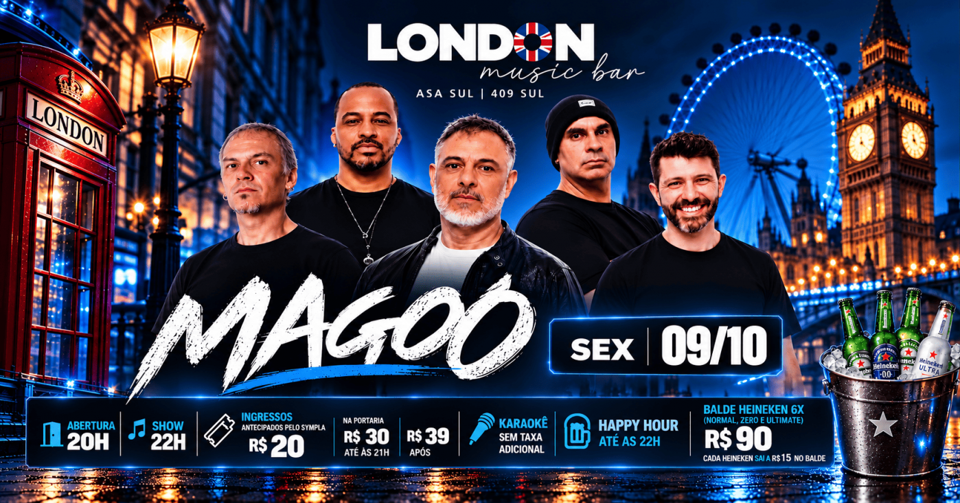 Source image — SEXTA • 09/10 | POP ROCK Banda: Magoo @bandamagoo