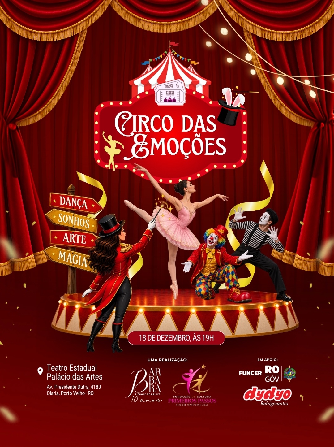 Imagen de la fuente — Espetáculo o Circo das emoções
