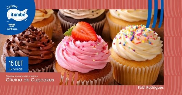Imagem do evento Semana das crianças - Oficina de Cupcakes