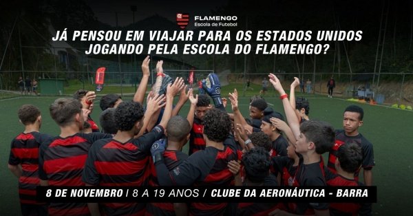 Imagem do evento SELETIVA FLAMENGO EF INTERNATIONAL