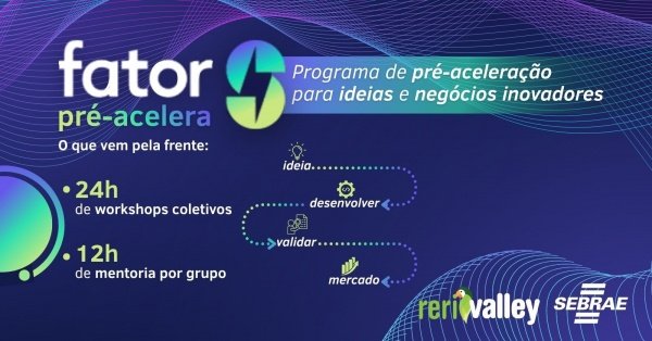 Imagem do evento Fator S Pré-acelera