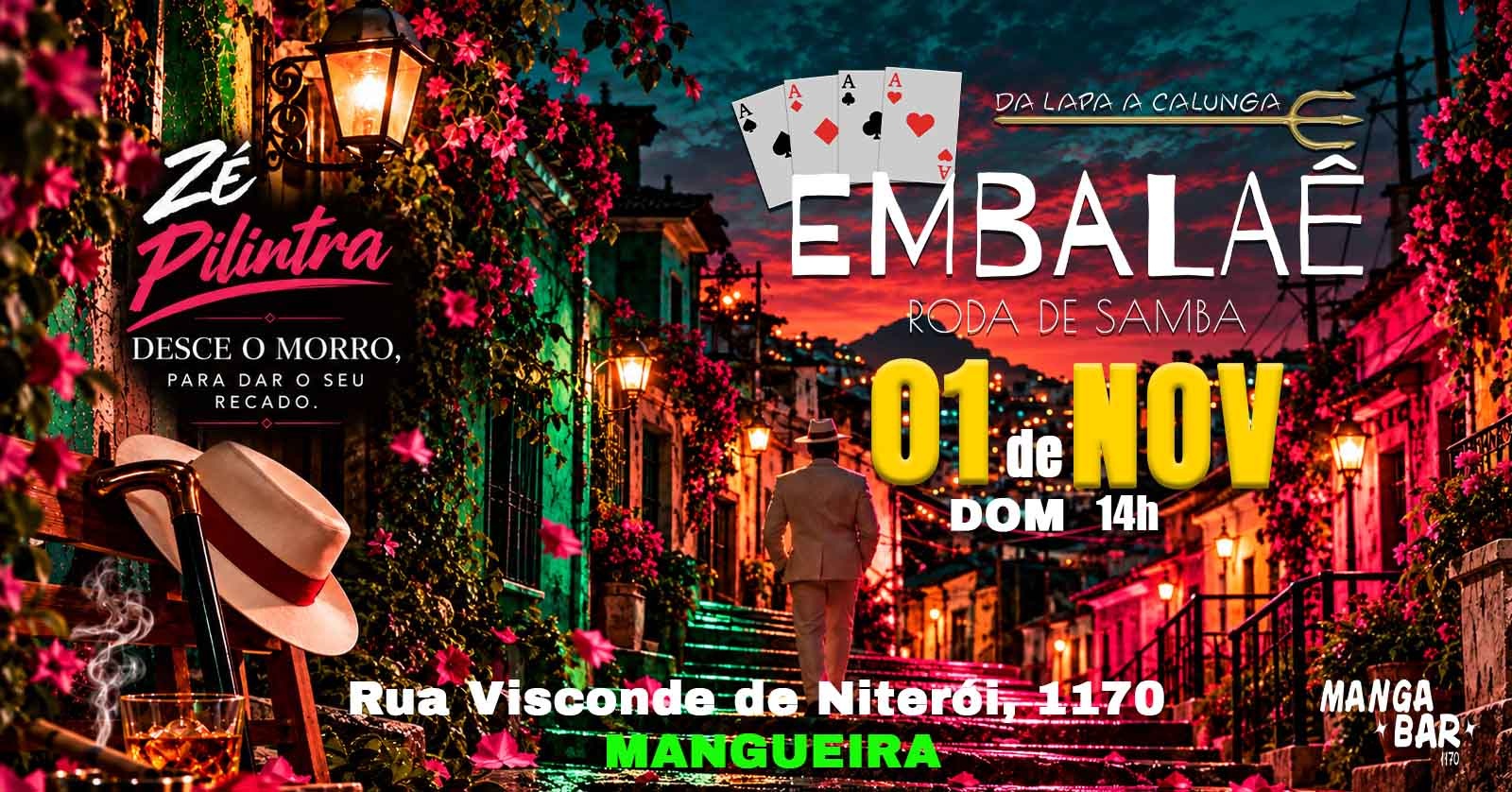 Source image — Roda de Samba Embalaê no MangaBar