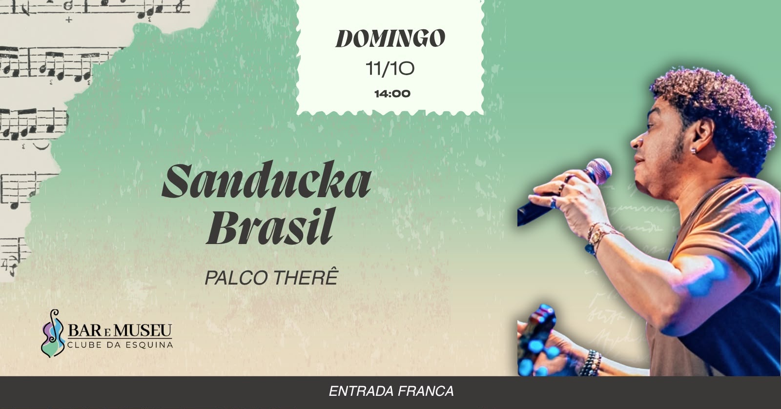 Imagem da fonte — SHOW DE SANDUCKA BRASIL - COM O MELHOR DO CLUBE DA ESQUINA