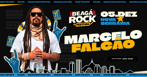 Imagem do evento BEAGÁ ROCK FESTIVAL - MARCELO FALCÃO