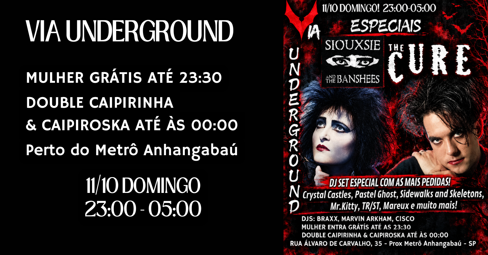 Source image — The Cure + Siousxie And The Banshees!
