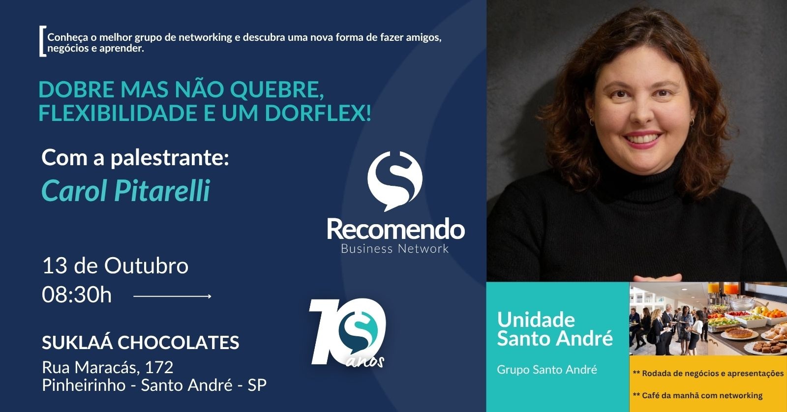 Recomendo Santo André - O melhor networking do mundo agora em Santo André.