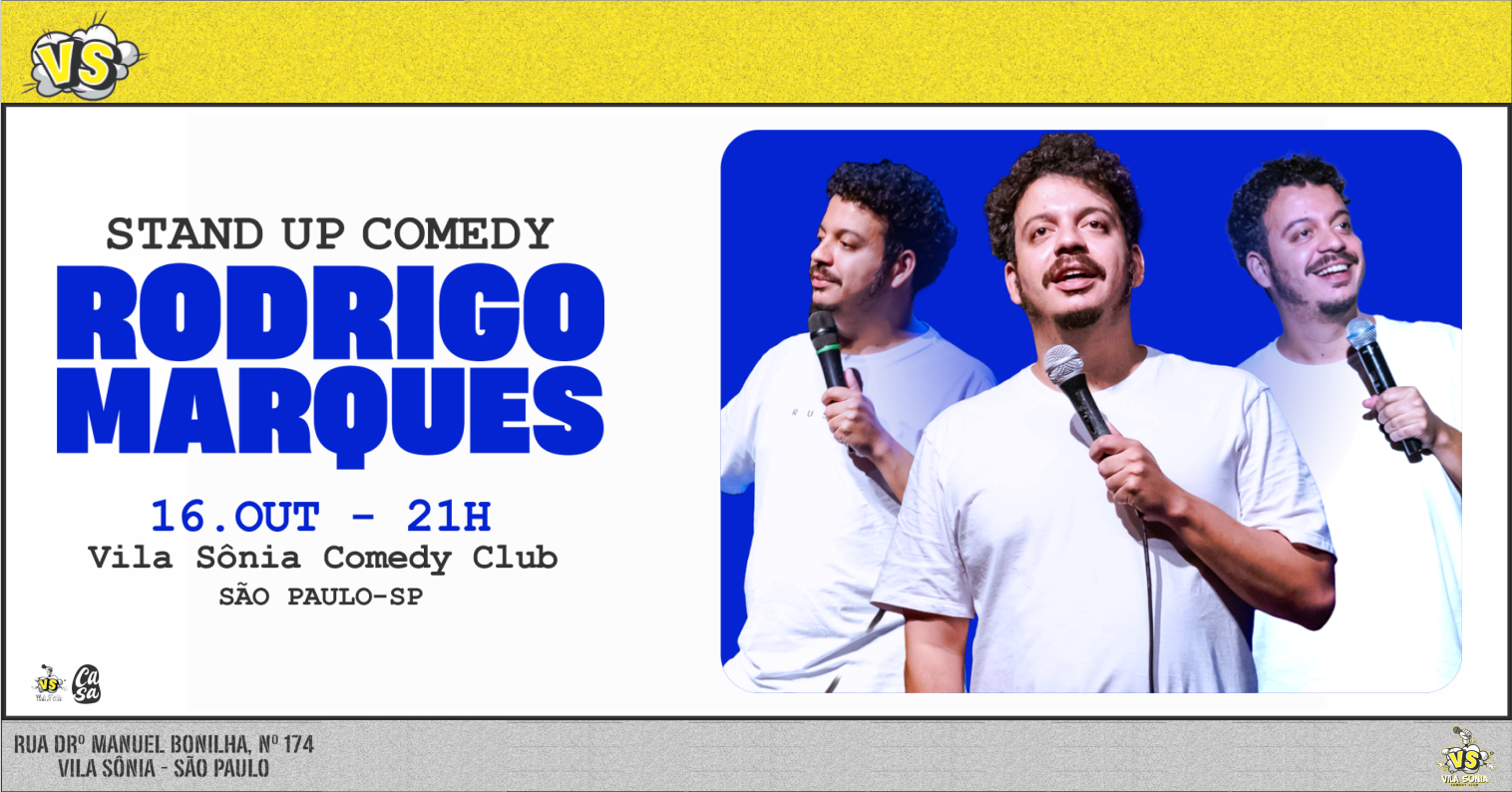 RODRIGO MARQUES - STAND UP
