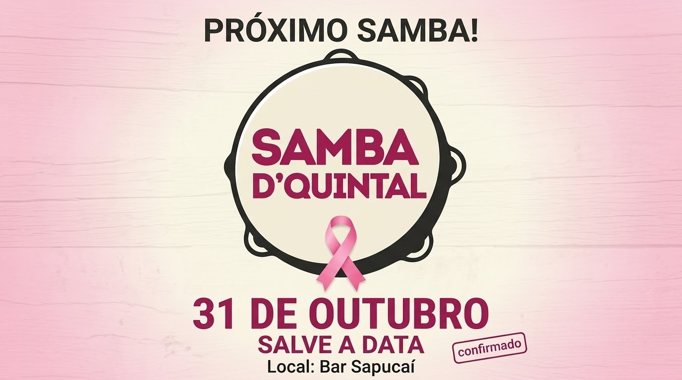 Samba DQuintal Outubro Rosa - Rio de Janeiro, RJ