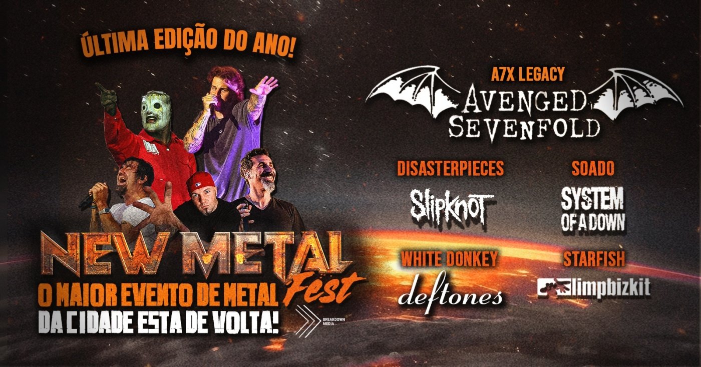 Immagine della fonte — New Metal Fest - Última edição do ano!