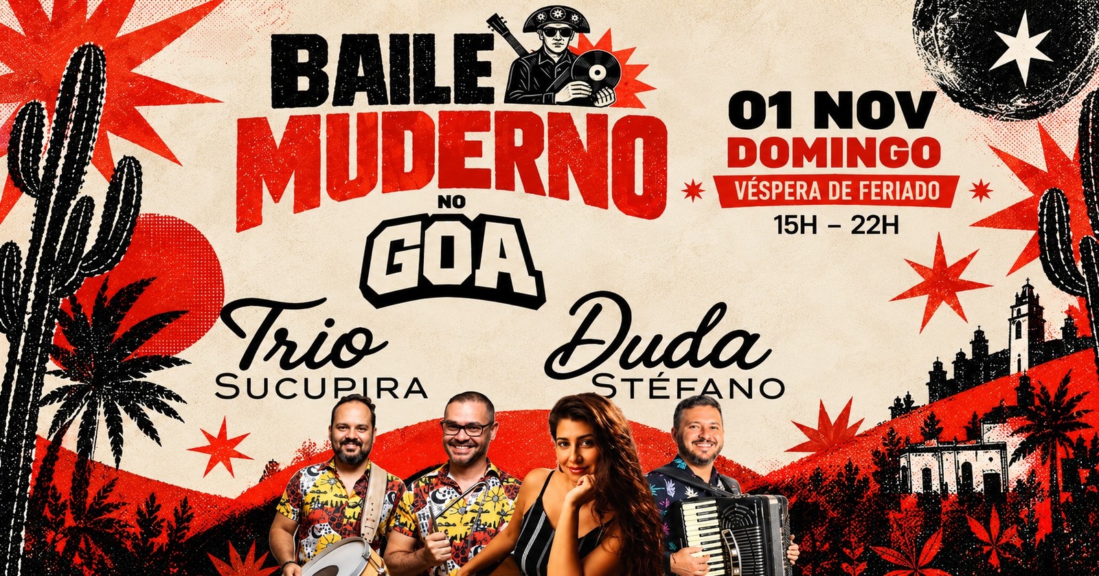 BAILE MUDERNO - GOA - Ribeirão Preto, SP