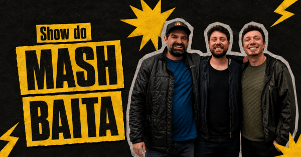 Imagem do evento Mash Baita: Sargento Junkes, Irineu Nicoletti e Rafa Steinbach no Porão Comedy Blumenau