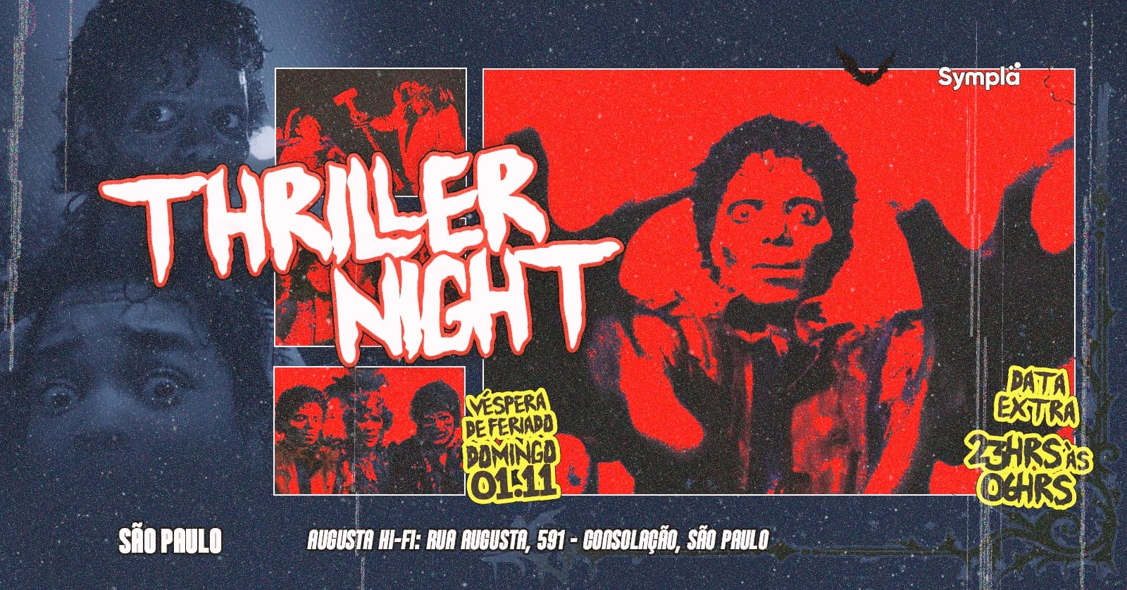 Imagem da fonte — Festa do Michael Jackson em São Paulo - Especial Halloween: THRILLER NIGHT - DATA EXTRA