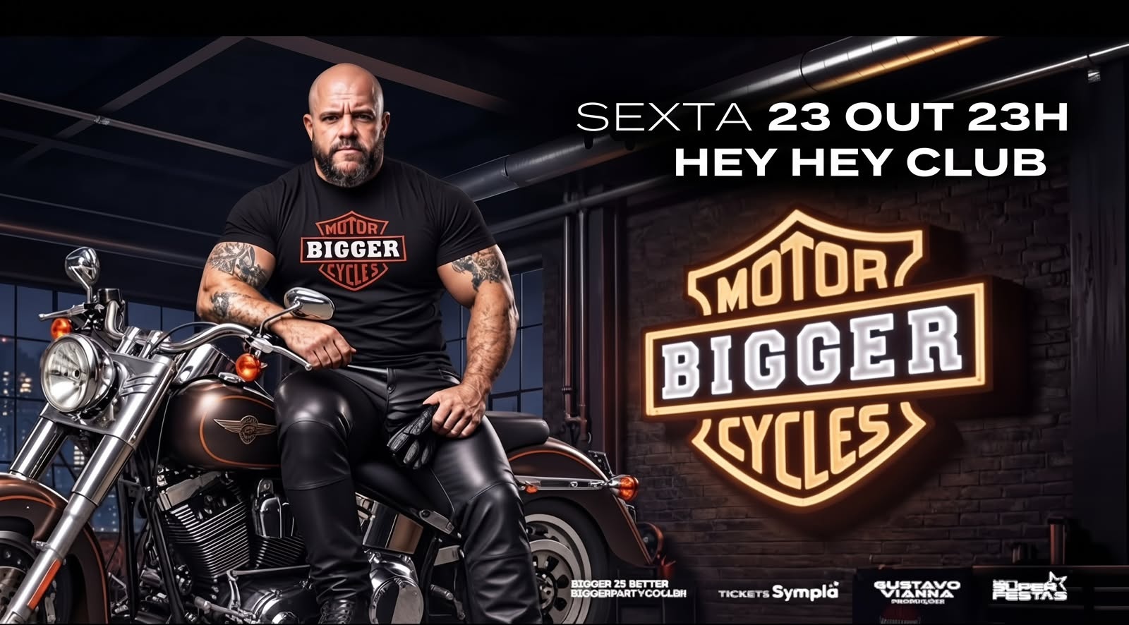 Source image — BIGGER MOTORCYCLES - SEXTA, 23 OUTUBRO 23H - HEY HEY CLUB