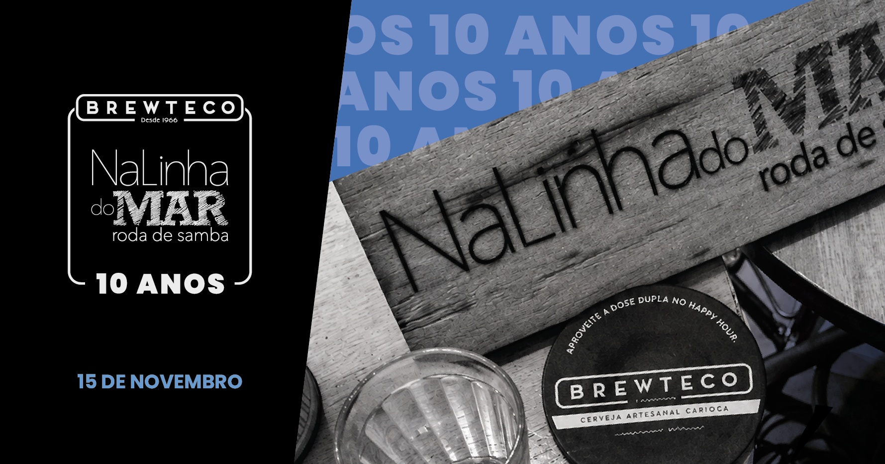 Brewteco + Na Linha do Mar: 10 anos - Rio de Janeiro, RJ