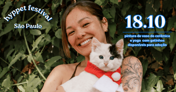 Imagem do evento Hyppet Festival Gatos - São Paulo