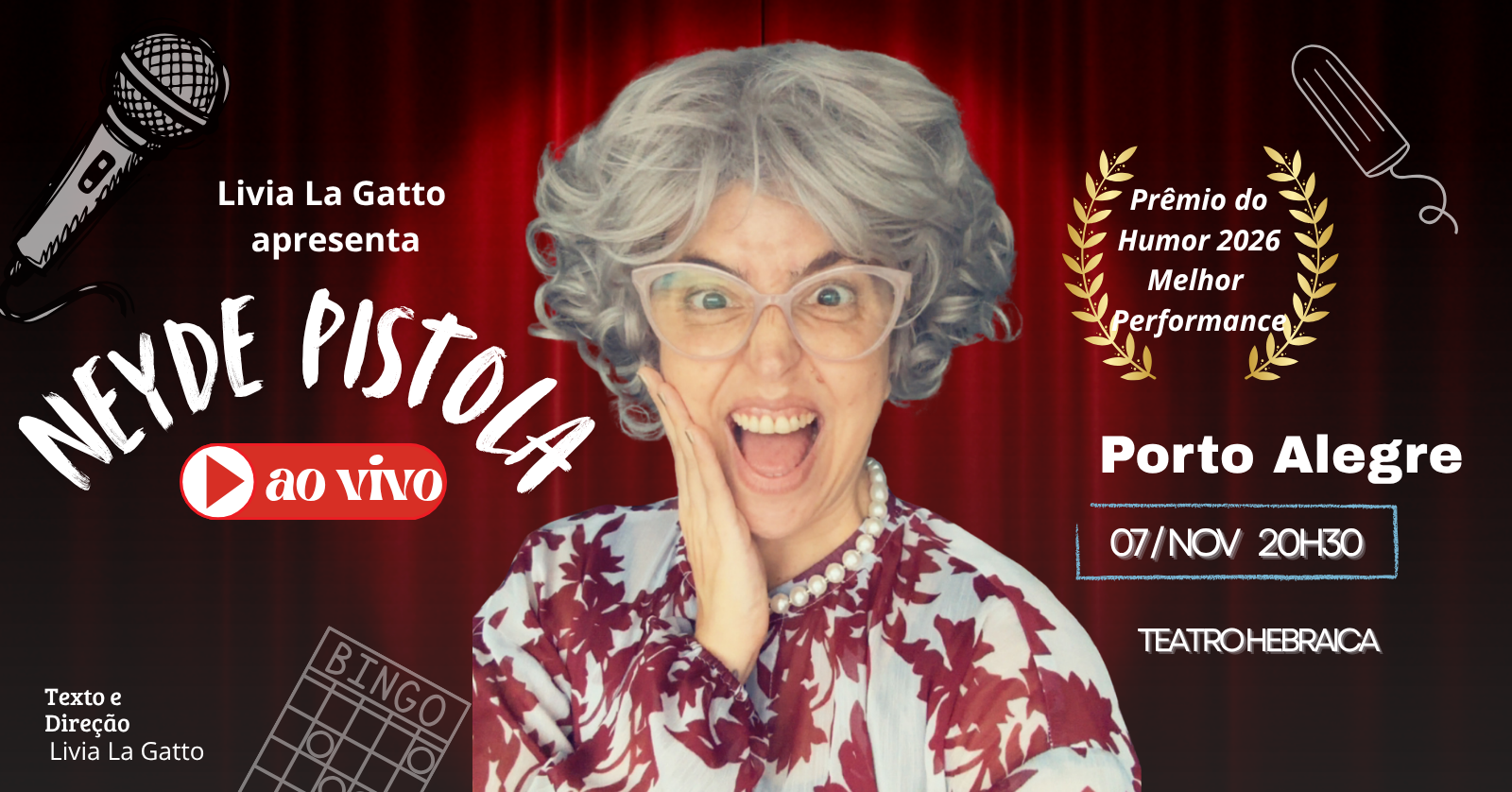Source image — Neyde Pistola AO VIVO - O último vôo da Nave