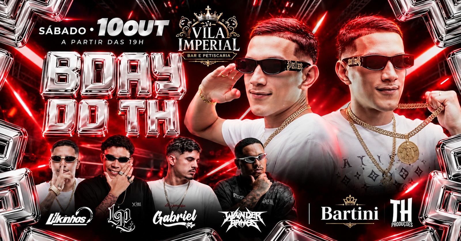 BDAY DO TH - Valparaíso de Goiás, GO
