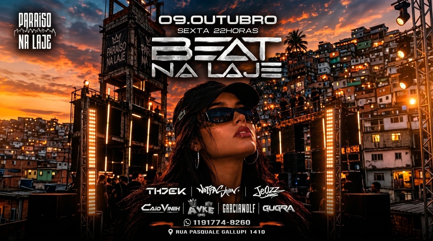 Imagem da fonte — BEAT NA LAJE - PARAÍSO NA LAJE